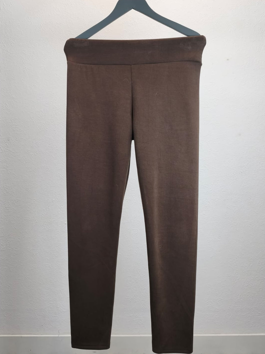 Legging samtweich, mit breitem Bund