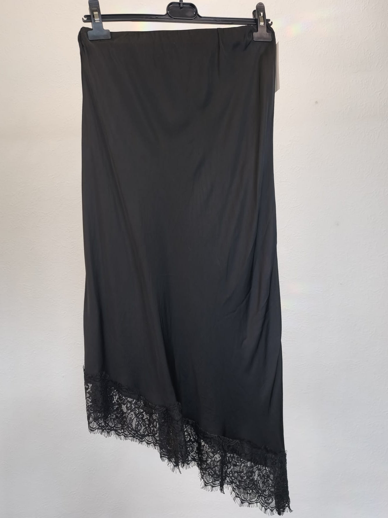 Rock mit Spitze lang asymmetrisch