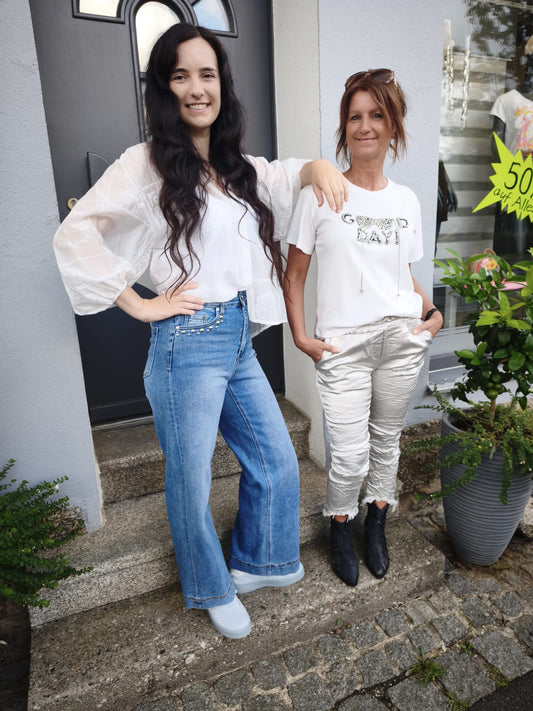 Jogpant champagner